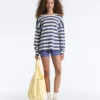 Maglione in maglia a righe Maglione in maglia a righe