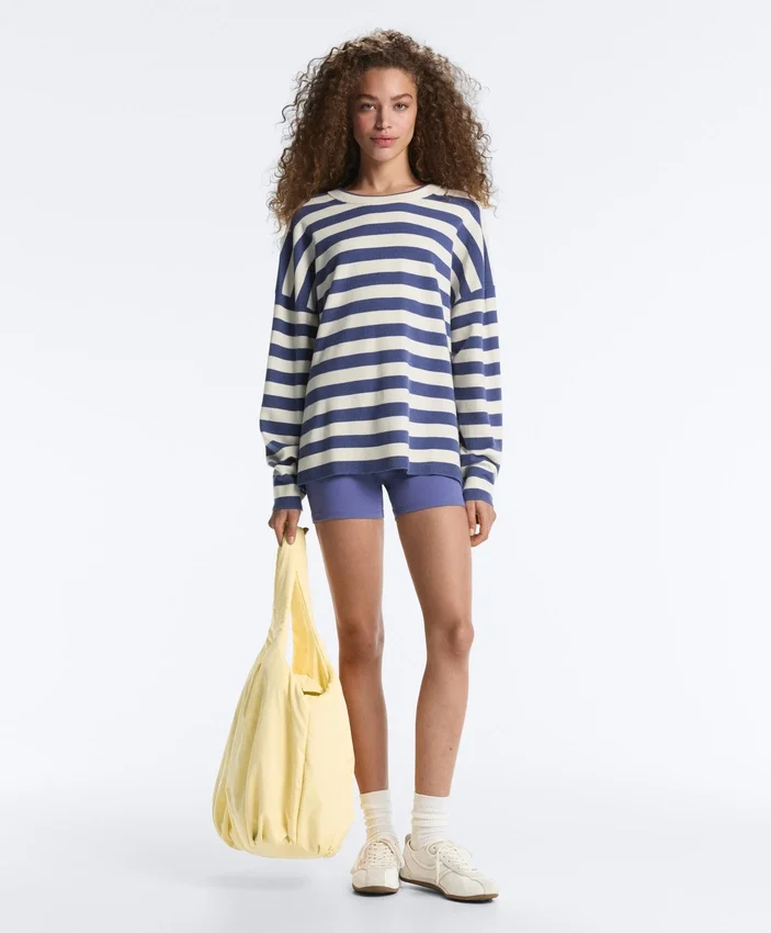 Maglione in maglia a righe Maglione in maglia a righe