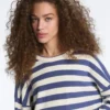 Maglione in maglia a righe Maglione in maglia a righe