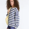 Maglione in maglia a righe Maglione in maglia a righe