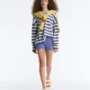 Maglione in maglia a righe Maglione in maglia a righe