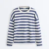 Maglione in maglia a righe Maglione in maglia a righe