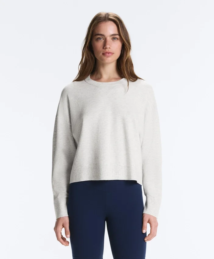 Maglione in maglia con collo rotondo Maglione in maglia con collo rotondo