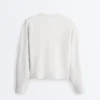 Maglione in maglia con collo rotondo Maglione in maglia con collo rotondo