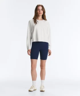 Maglione in maglia con collo rotondo