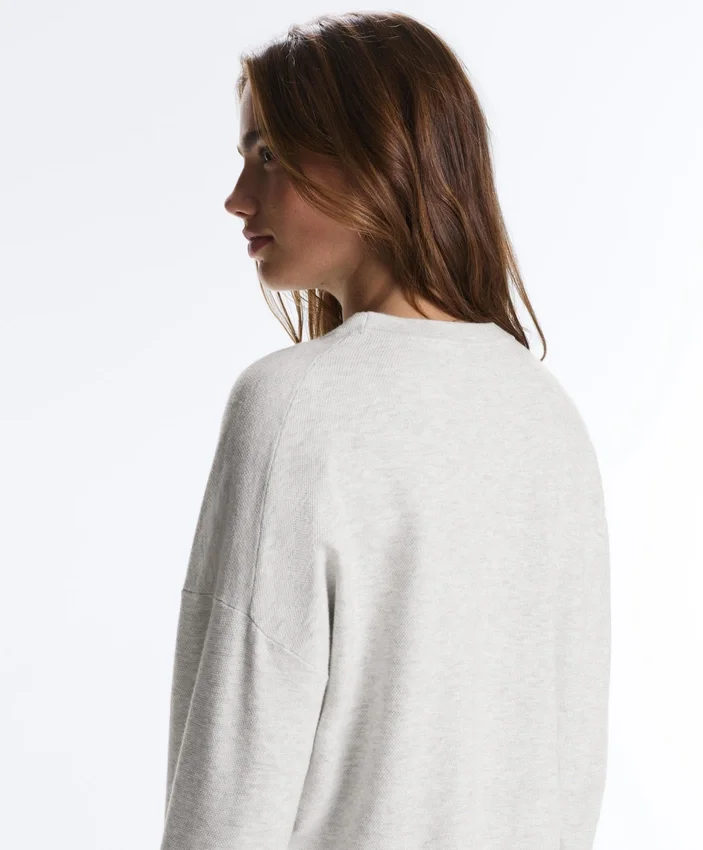 Maglione in maglia con collo rotondo Maglione in maglia con collo rotondo