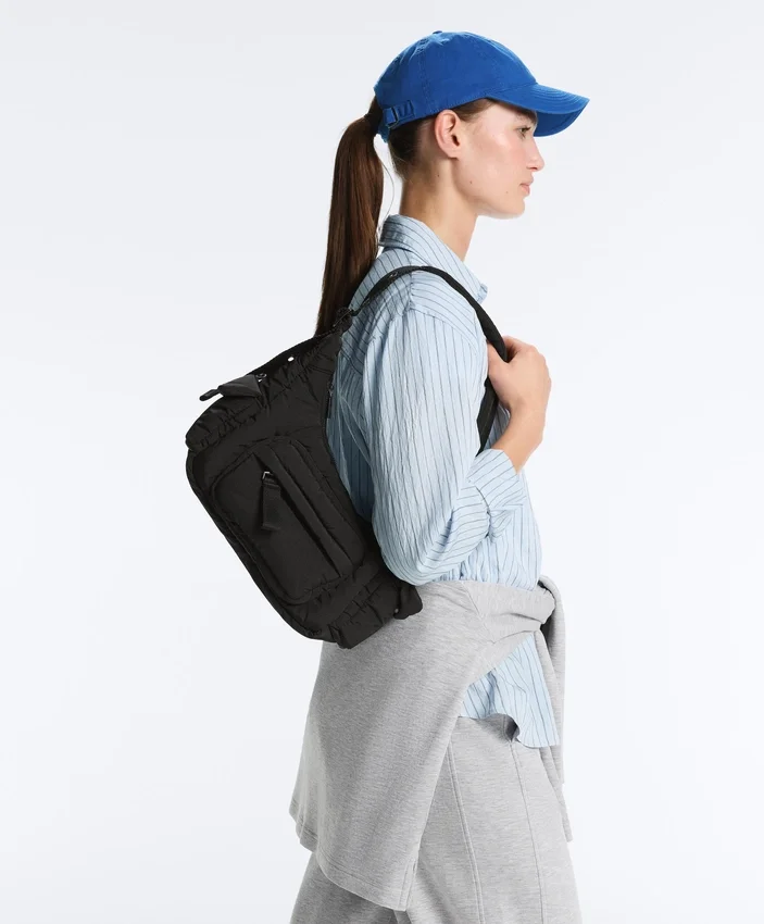 Mini borsa con tasche maxi Mini borsa con tasche maxi