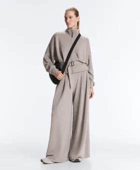Giacca con cintura a corsetto Soft Touch in modal