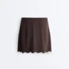 Pantaloncini a onde a vita alta Compressive