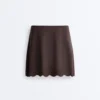 Pantaloncini a onde a vita alta Compressive