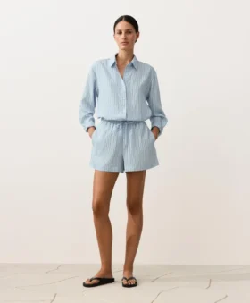 Pantaloncini a righe