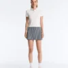 Pantaloncini a righe a vita alta Evermove
