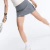 Pantaloncini a righe a vita alta Evermove