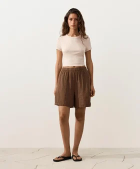 Pantaloncini in 100% cotone