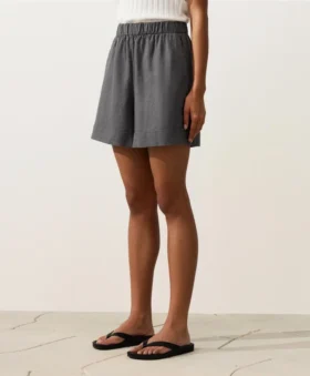 Pantaloncini in 100% lino