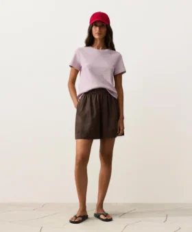 Pantaloncini in 100% lino