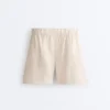 Pantaloncini in 100% lino
