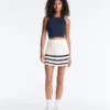 Pantaloncini in maglia a onde