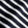Pantaloncini in maglia a righe con cintura in 100% cotone Pantaloncini in maglia a righe con cintura in 100% cotone
