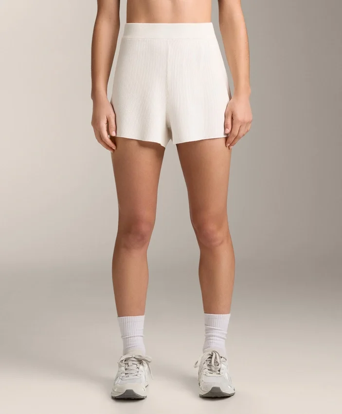Pantaloncini in maglia lavata Pantaloncini in maglia lavata