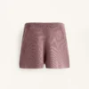 Pantaloncini in maglia lavata Pantaloncini in maglia lavata