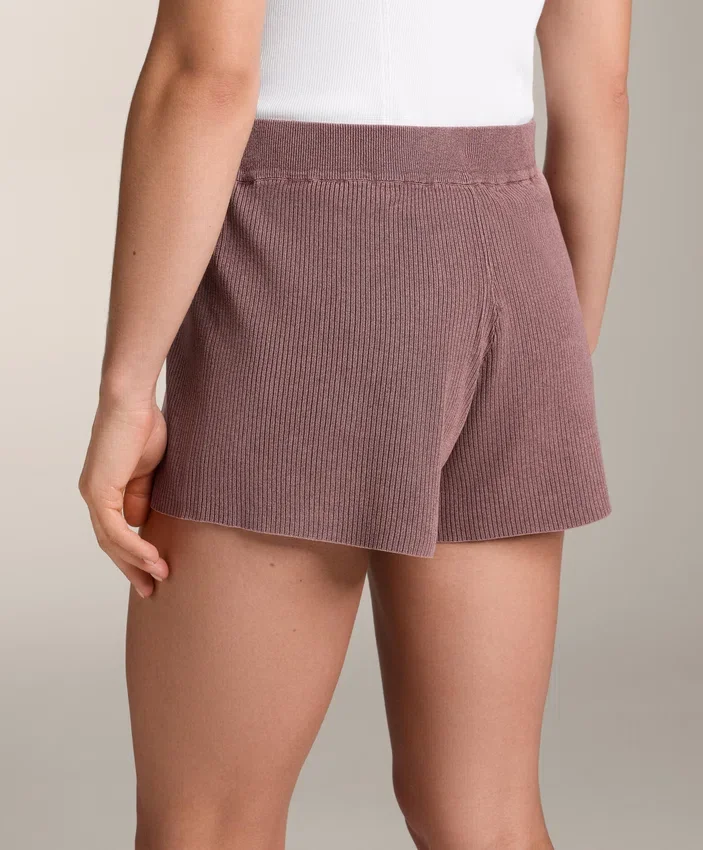 Pantaloncini in maglia lavata Pantaloncini in maglia lavata