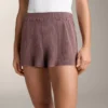 Pantaloncini in maglia lavata Pantaloncini in maglia lavata