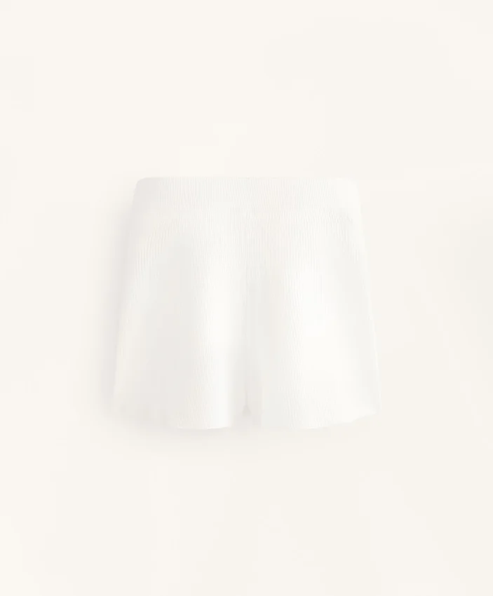 Pantaloncini in maglia lavata Pantaloncini in maglia lavata