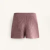 Pantaloncini in maglia lavata Pantaloncini in maglia lavata