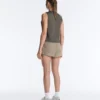 Pantaloncini tecnici 2 in 1 a vita media a quadri Pantaloncini tecnici 2 in 1 a vita media a quadri