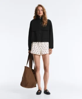 Pantaloncini tecnici a pois