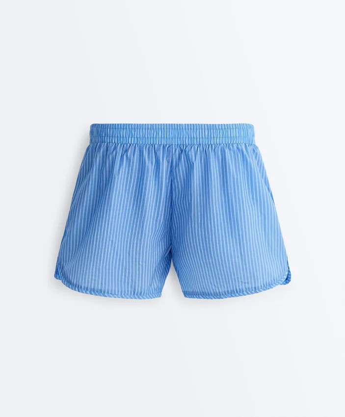 Pantaloncini tecnici a righe Pantaloncini tecnici a righe