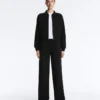 Giacca bomber a righe in modal Soft Touch