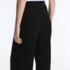 Pantaloni a gamba dritta a righe in modal Soft Touch