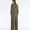 Pantaloni a gamba dritta a righe in modal Soft Touch