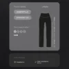 Pantaloni a gamba dritta Comfortlux a vita alta Pantaloni a gamba dritta Comfortlux a vita alta