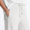 Pantaloni a gamba dritta in cotone melange