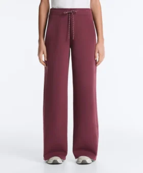 Pantaloni a gamba dritta in misto cotone