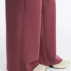 Pantaloni a gamba dritta in misto cotone