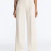 Pantaloni a gamba dritta in modal Soft Touch con bordino