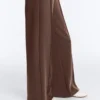 Pantaloni a gamba dritta in modal Soft Touch con bordino