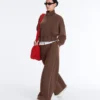 Pantaloni a gamba dritta in modal Soft Touch con bordino