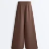 Pantaloni a gamba dritta in modal Soft Touch con bordino