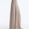 Pantaloni a gamba larga a righe in modal Soft Touch