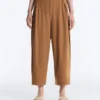 Pantaloni a gamba larga a vita alta Light Touch