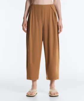 Pantaloni a gamba larga a vita alta Light Touch