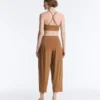 Pantaloni a gamba larga a vita alta Light Touch