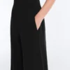 Pantaloni a gamba larga in modal Soft Touch con orlo a giorno Pantaloni a gamba larga in modal Soft Touch con orlo a giorno