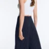 Pantaloni a gamba larga Soft Touch con piega laterale e in modal Pantaloni a gamba larga Soft Touch con piega laterale e in modal