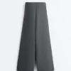 Pantaloni a gamba larga Soft Touch con piega laterale e in modal Pantaloni a gamba larga Soft Touch con piega laterale e in modal